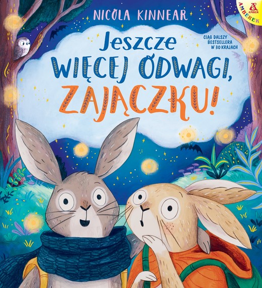 okładka Jeszcze więcej odwagi, zajączku! książka | Kinnear Nicola