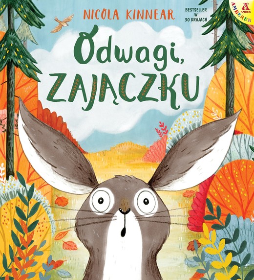 okładka Odwagi, zajączku wyd. 12 książka | Kinnear Nicola