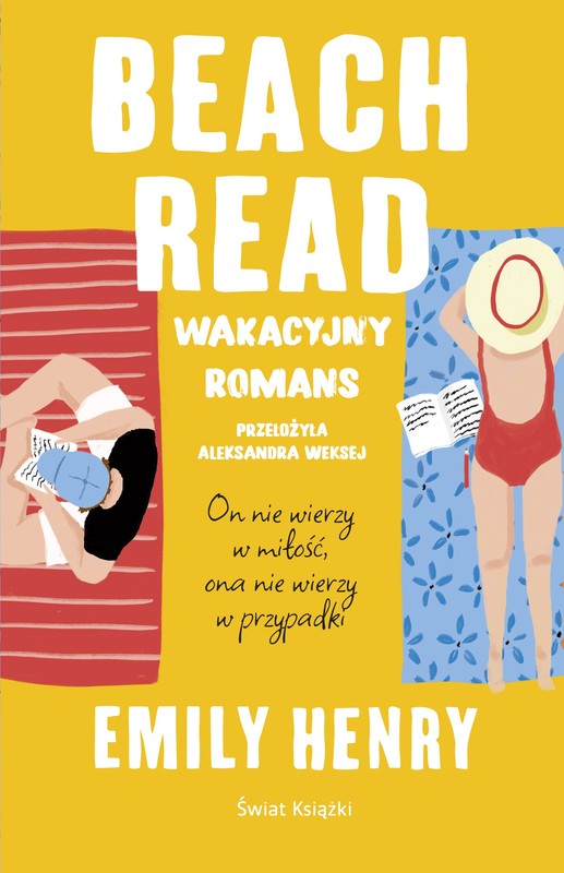 okładka Beach Read. Wakacyjny romans. Miękka okładka książka | Emily Henry