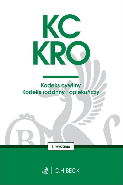 okładka KC. KRO. Kodeks cywilny. Kodeks rodzinny i opiekuńczy książka | Opracowanie zbiorowe