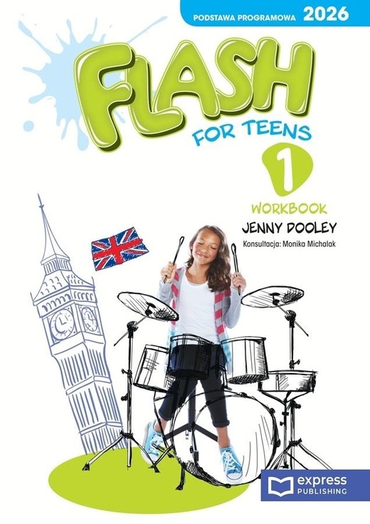 okładka Flash for Teens 1 WB + DigiBooks (kody) książka | Jenny Dooley