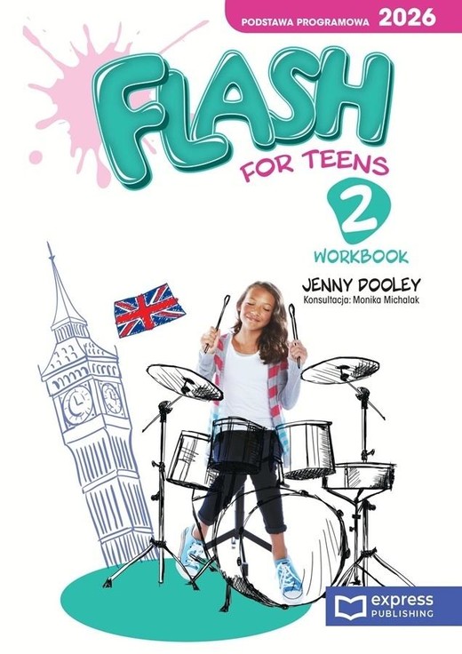 okładka Flash for Teens 2 WB + DigiBooks (kody) książka | Jenny Dooley