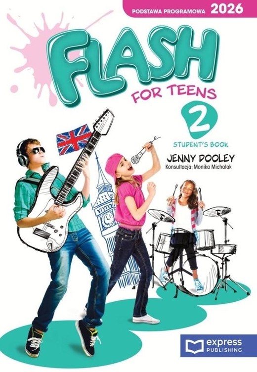 okładka Flash for Teens 2 SB (podręcznik wieloletni) książka | Jenny Dooley