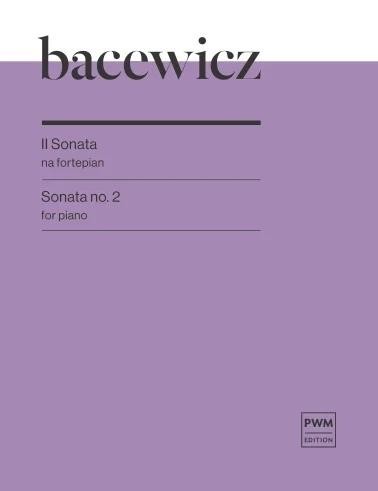 okładka II Sonata na fortepian książka | Bacewicz Grażyna