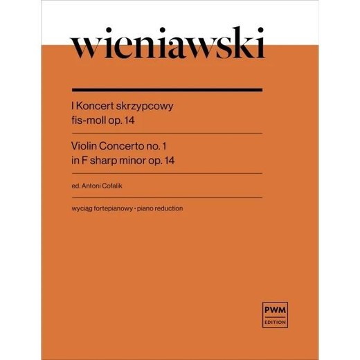 okładka Koncert skrzypcowy fis-moll op. 14 książka | Antoni Cofalik, Wieniawski Henryk