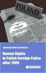 okładka Human Rights in Polish Foreign Policy after 1989 książka | Agnieszka Bieńczyk-Missala