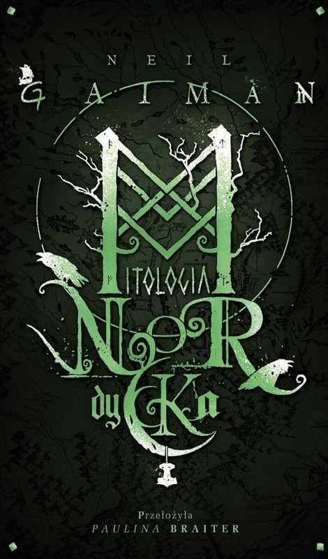 okładka Mitologia nordycka książka | Neil Gaiman