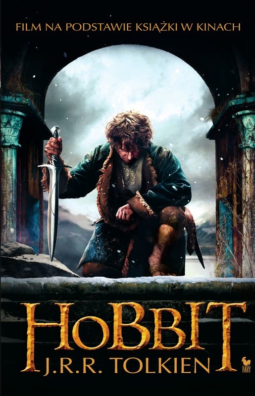okładka Hobbit książka | J.R.R. Tolkien