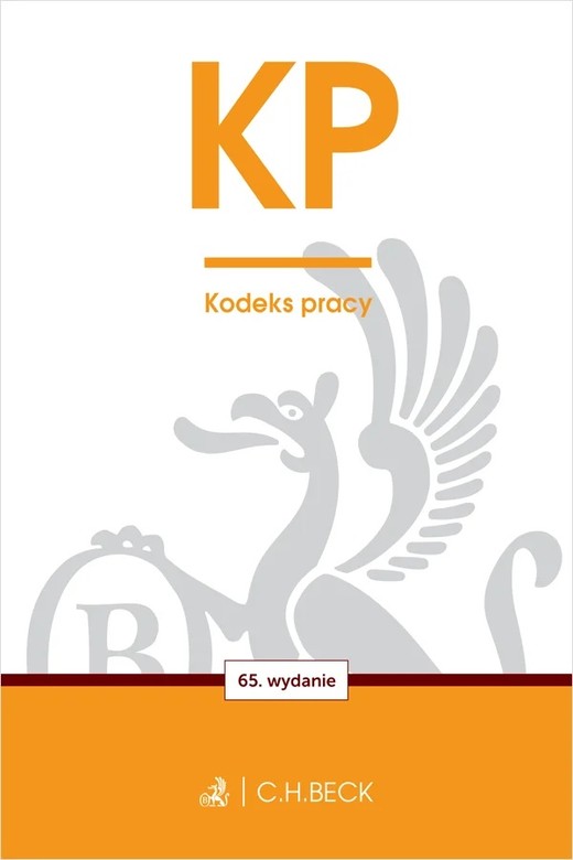 okładka KP. Kodeks pracy wyd. 65 książka | Opracowanie zbiorowe