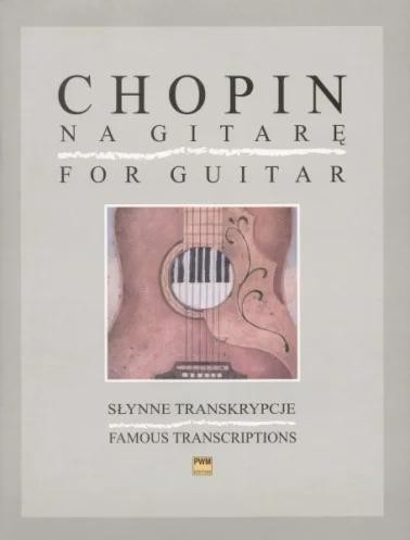 okładka Słynne transkrypcje na gitarę książka | Fryderyk Chopin