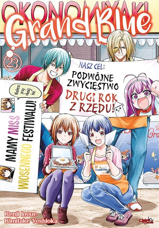okładka Grand Blue. Tom 23 książka | Kenji Inoue, Kimitake Yoshioka