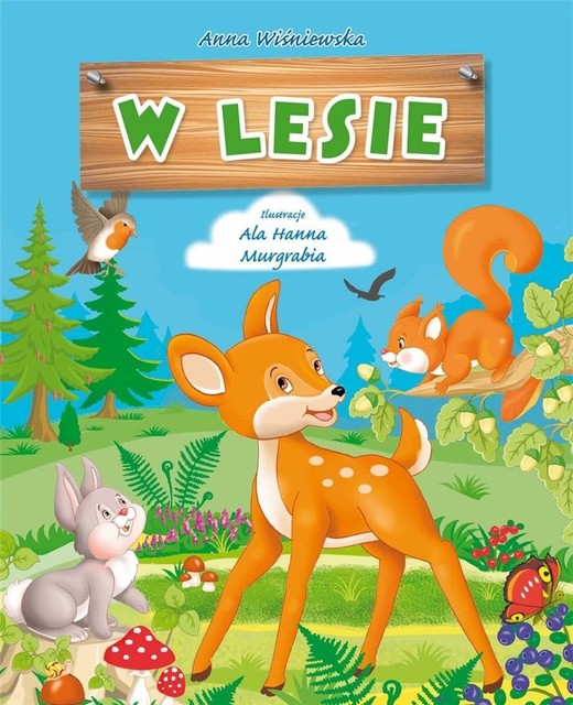 okładka W lesie książka | Anna Wiśniewska