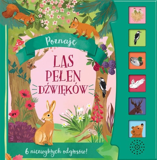 okładka Poznaję. Las pełen dźwięków książka | Kathryn Selbert