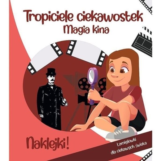 okładka Tropiciele ciekawostek. Magia kina książka