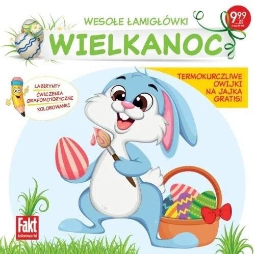 okładka Wielkanoc. Wesołe łamigłówki książka | Praca Zbiorowa