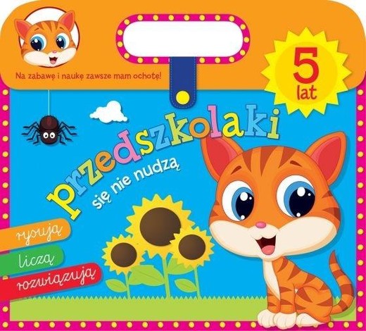 okładka Przedszkolaki się nie nudzą 5 lata w.2 książka | Elżbieta Lekan