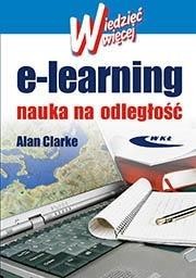 okładka E-learning nauka na odległość książka | Clarke Alan