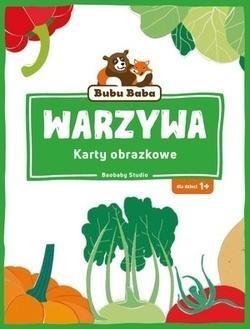 okładka Bubu Baba. Karty obrazkowe. Warzywa książka | Praca Zbiorowa