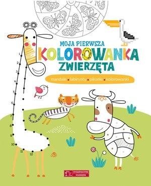 okładka Moja pierwsza kolorowanka. Zwierzęta książka | Praca Zbiorowa