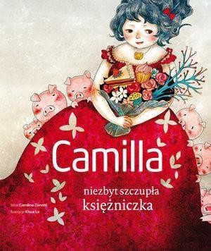 okładka Camilla niezbyt szczupła księżniczka książka | Carolina Zanotti