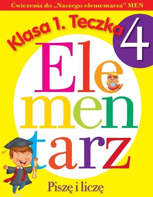 okładka Ćw. do Naszego elementarza Kl.1 teczka 4 książka | Anna Wiśniewska