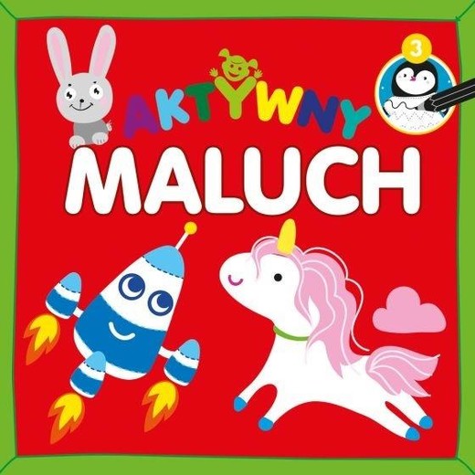 okładka Aktywny maluch 3 książka | Monika Kalinowska