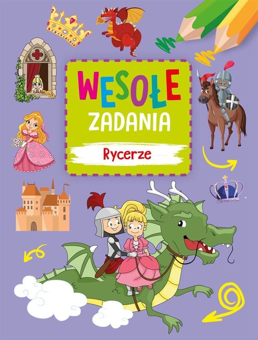 okładka Wesołe zadania. Rycerze książka | Monika Kalinowska