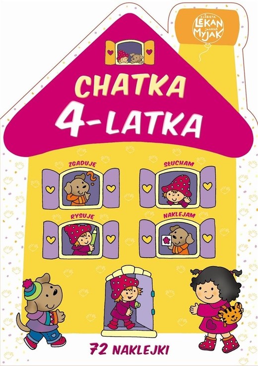 okładka Chatka 4-latka książka | Elżbieta Lekan