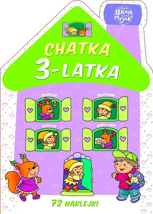 okładka Chatka 3-latka książka | Elżbieta Lekan
