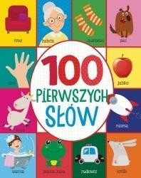 okładka 100 pierwszych słów książka | Praca Zbiorowa