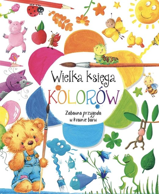 okładka Wielka księga kolorów książka | Anna Wiśniewska