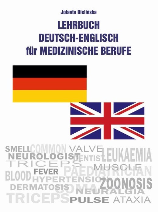 okładka Podręcznik niemiecko-angielski dla zawodów med. książka | Jolanta Bielińska