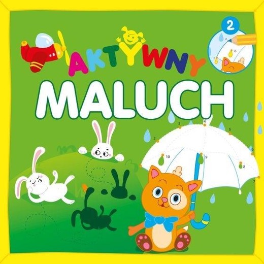 okładka Aktywny maluch 2 książka | Monika Kalinowska