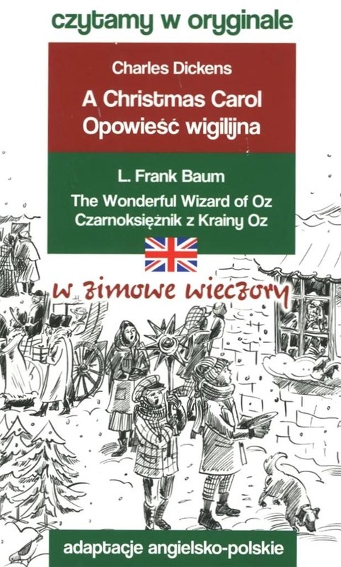 okładka Czytamy w oryginale - W zimowe wieczory książka | Baum FrankA., Charles Dickens