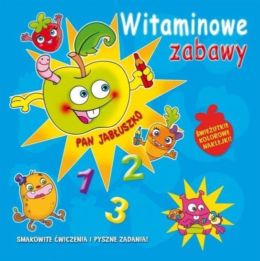 okładka Witaminowe zabawy. Pan Jabłuszko w.2020 książka | Mitri MonicaPierazzi