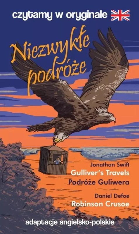 okładka Czytamy w oryginale - Niezwykłe podróże książka | Daniel Defeo, Jonathan Swift