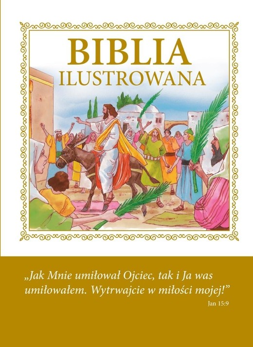 okładka Biblia ilustrowana książka | Praca Zbiorowa