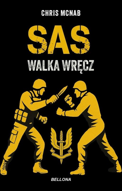 okładka SAS. Walka wręcz książka | Chris McNab