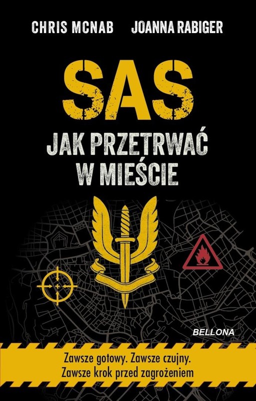 okładka SAS. Jak przetrwać w mieście książka | Chris McNab, Joanna Rabiger