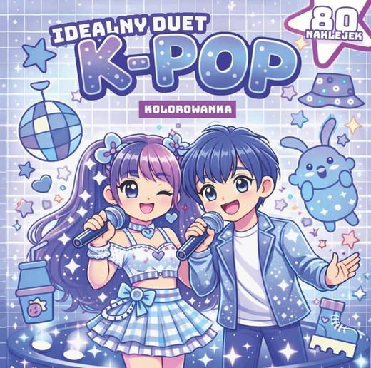 okładka Idealny duet K-pop książka | Praca Zbiorowa