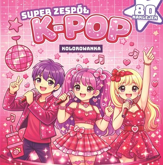 okładka Super zespół K-pop książka | Praca Zbiorowa