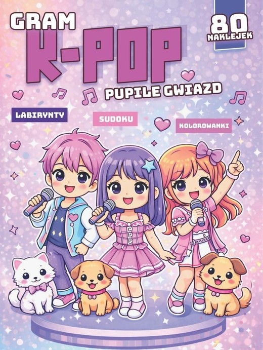 okładka Gram k-pop. Pupile gwiazd książka | Praca Zbiorowa