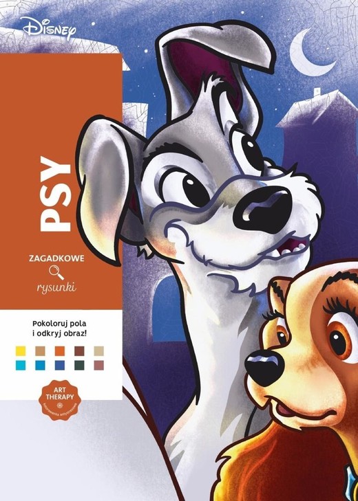 okładka Art Therapy. Disney Psy. Kolorowanka antystresowa książka | Christophe-Alexis Perez