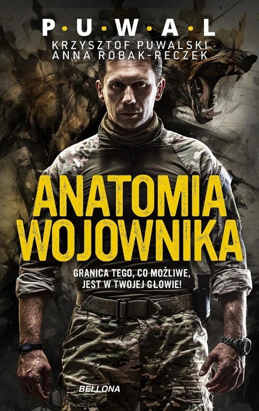 okładka Anatomia wojownika książka | Anna Robak-Reczek, Puwalski Krzysztof