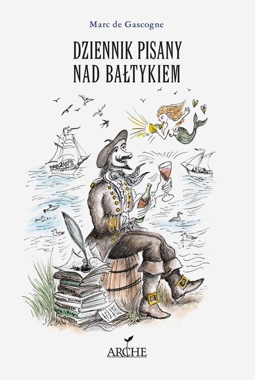 okładka Dziennik pisany nad Bałtykiem książka | Marc deGascogne