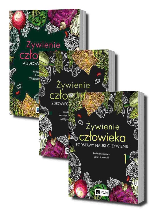 okładka Żywienie człowieka. Tomy 1-3 książka | Jan Gawęcki, Marian Grzymisławski, Małgorzata Moszak