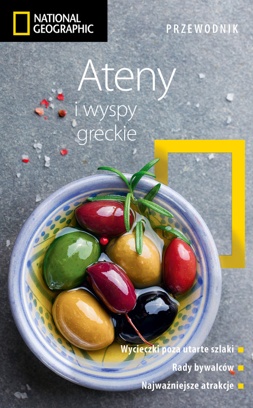 okładka Ateny i wyspy greckie. Przewodnik National Geographic wyd. 2021 książka | Joanna Kakissis