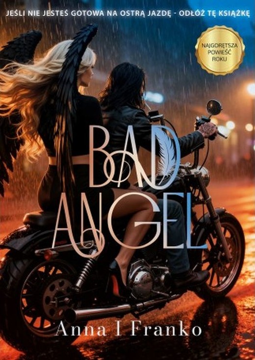 okładka Bad Angel książka | Anna IFranko