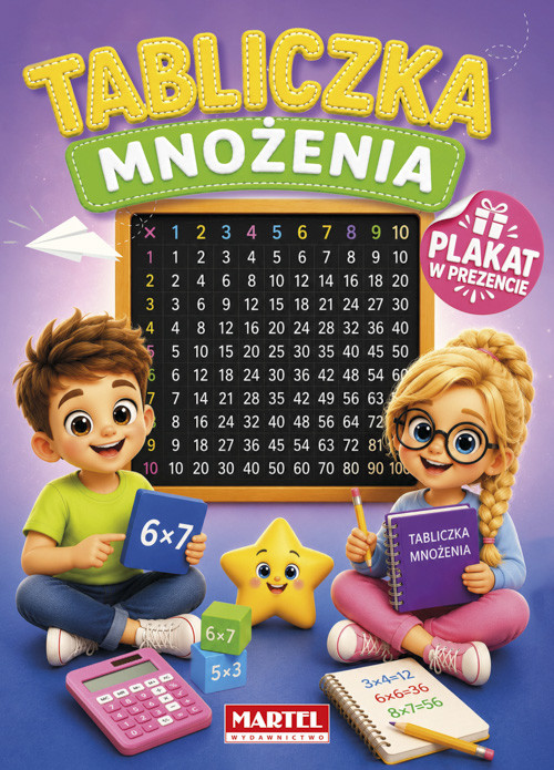 okładka Tabliczka mnożenia z plakatem książka | Salamon Katarzyna