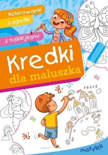 okładka Kredki dla maluszka. Motylek książka | Dorota Krassowska